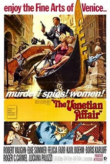 The Venetian Affair (1966) afişi