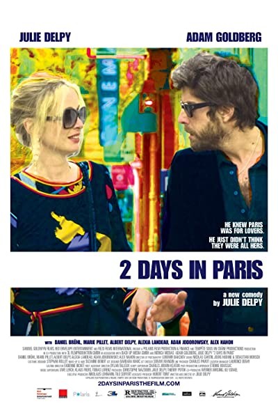 Paris'te 2 Gün (2007) afişi