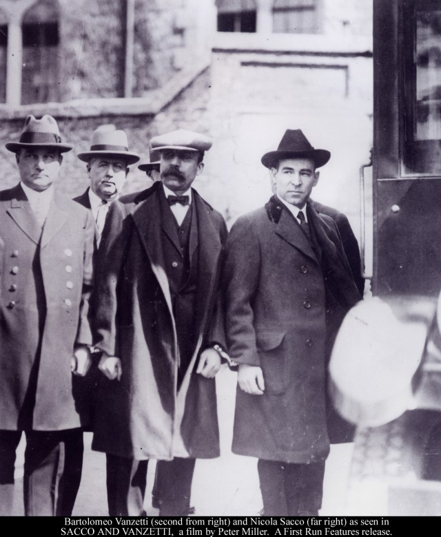 Sacco ve Vanzetti fotoğrafı