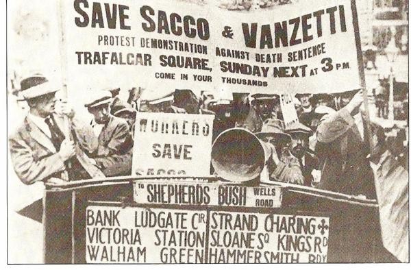 Sacco ve Vanzetti fotoğrafı