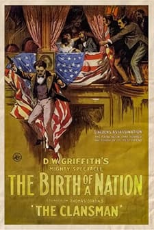 Bir Ulusun Doğuşu (1915) afişi