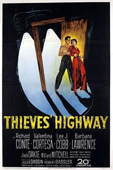 Thieves' Highway (1949) afişi