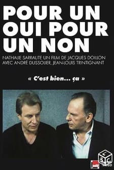 Pour un oui ou pour un non (1990) afişi