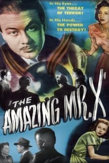 The Amazing Mr. X (1948) afişi