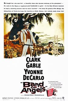 Band Of Angels (1957) afişi
