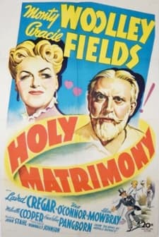 Holy Matrimony (1943) afişi