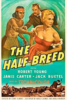 The Half-breed (1952) afişi