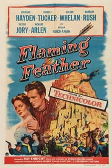 Flaming Feather (1952) afişi