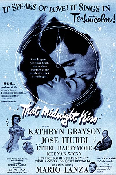 That Midnight Kiss (1949) afişi