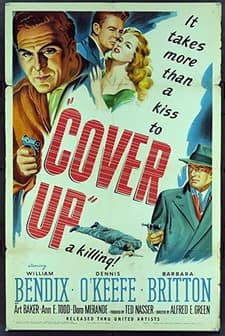 Cover Up (1949) afişi