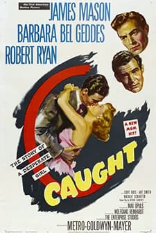 Caught (1949) afişi