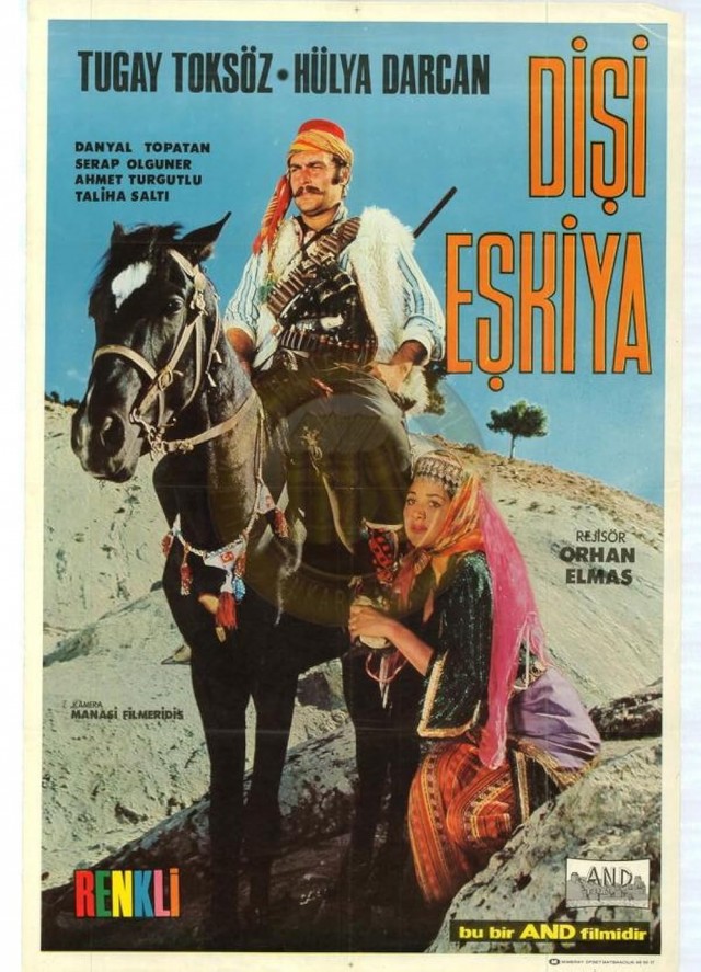 Dağa Çıkan Kız (1969) afişi