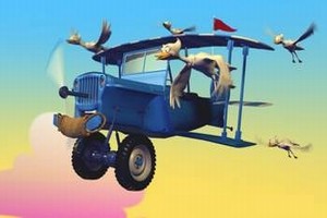 Tugger: Uçmak İsteyen Bir Jip Fotoğrafı