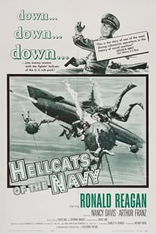 Hellcats Of The Navy (1957) afişi