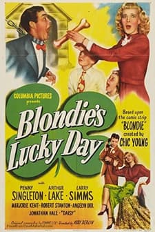Blondie's Lucky Day (1946) afişi