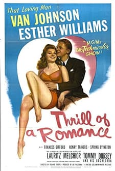 Thrill Of A Romance (1945) afişi