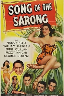 Song Of The Sarong (1945) afişi