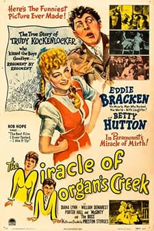 The Miracle Of Morgan's Creek (1944) afişi