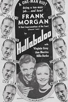 Hullabaloo (1940) afişi