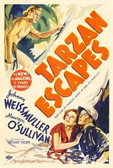 Tarzan Escapes (1936) afişi