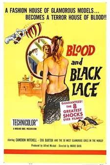 Sei donne per l'assassino (1964) afişi