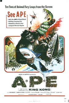 The King Ape (1976) afişi