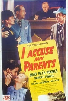 I Accuse My Parents (1944) afişi