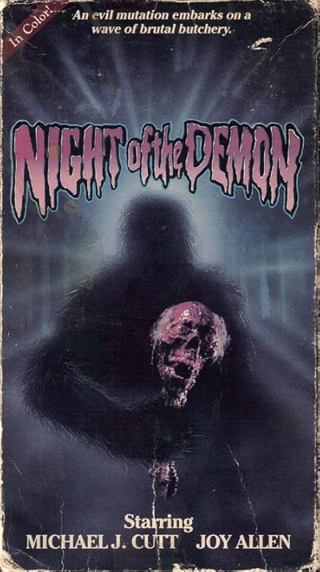 Night of the Demon (1980) afişi