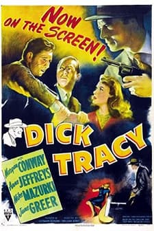 Dick Tracy (1945) afişi