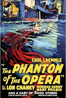 Operadaki Hayalet (1925) afişi