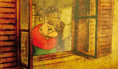 The House of Small Cubes Fotoğrafı