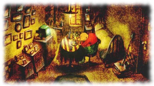 The House of Small Cubes Fotoğrafı