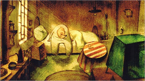 The House of Small Cubes Fotoğrafı