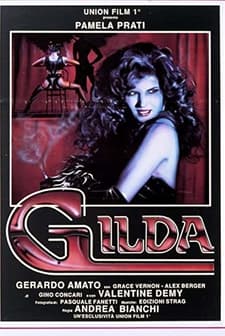 Şehvet Kadını Gilda (1989) afişi