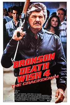 Death Wish 4: The Crackdown (1987) afişi