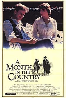 A Month in The Country (1987) afişi
