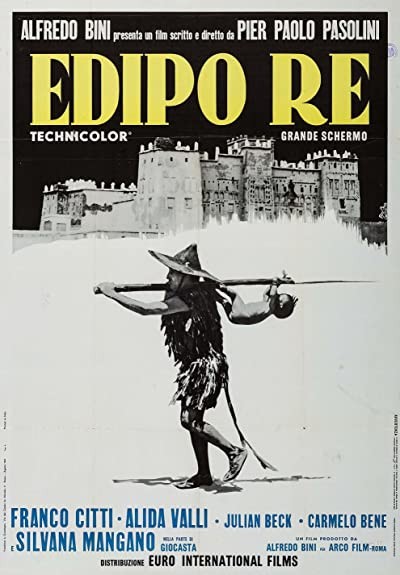 Kral Oidipus (1967) afişi