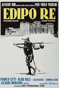 Kral Oidipus (1967) afişi