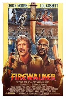 Firewalker (1986) afişi