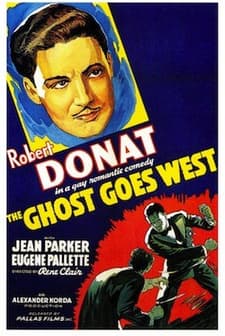 Hayalet Batı'ya Gidiyor (1935) afişi