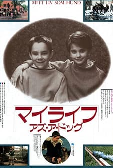 My Life As A Dog (1985) afişi