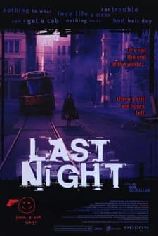 Last Night (1998) afişi
