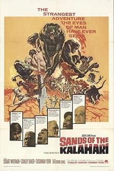 Sands Of The Kalahari (1965) afişi