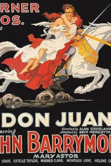 Don Juan (1926) afişi