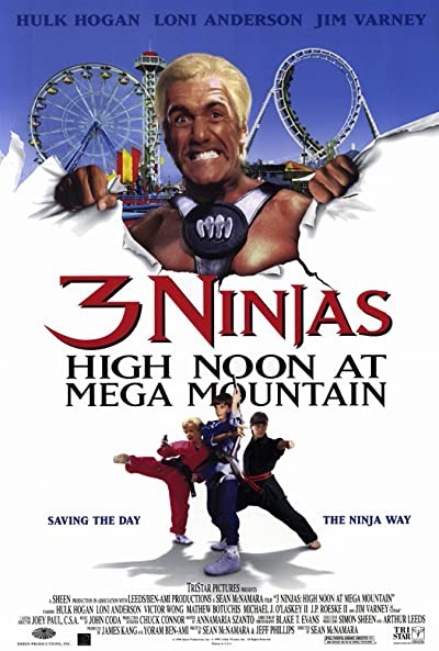 3 Ninjas: High Noon At Mega Mountain (1998) afişi