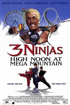 3 Ninjas: High Noon At Mega Mountain (1998) afişi