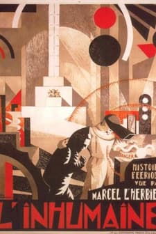 The Inhuman Woman (1924) afişi