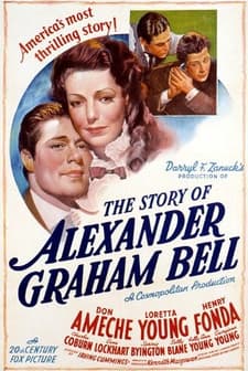 Alexander Graham Bell'in Hikayesi (1939) afişi