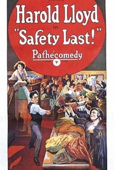 Güvenlik Sonra Gelir (1923) afişi