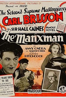 The Manxman (1929) afişi